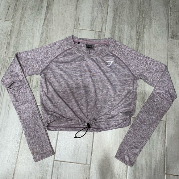 💜Gymshark Drawstring Top In Beet💜 - Picture 7 of 8